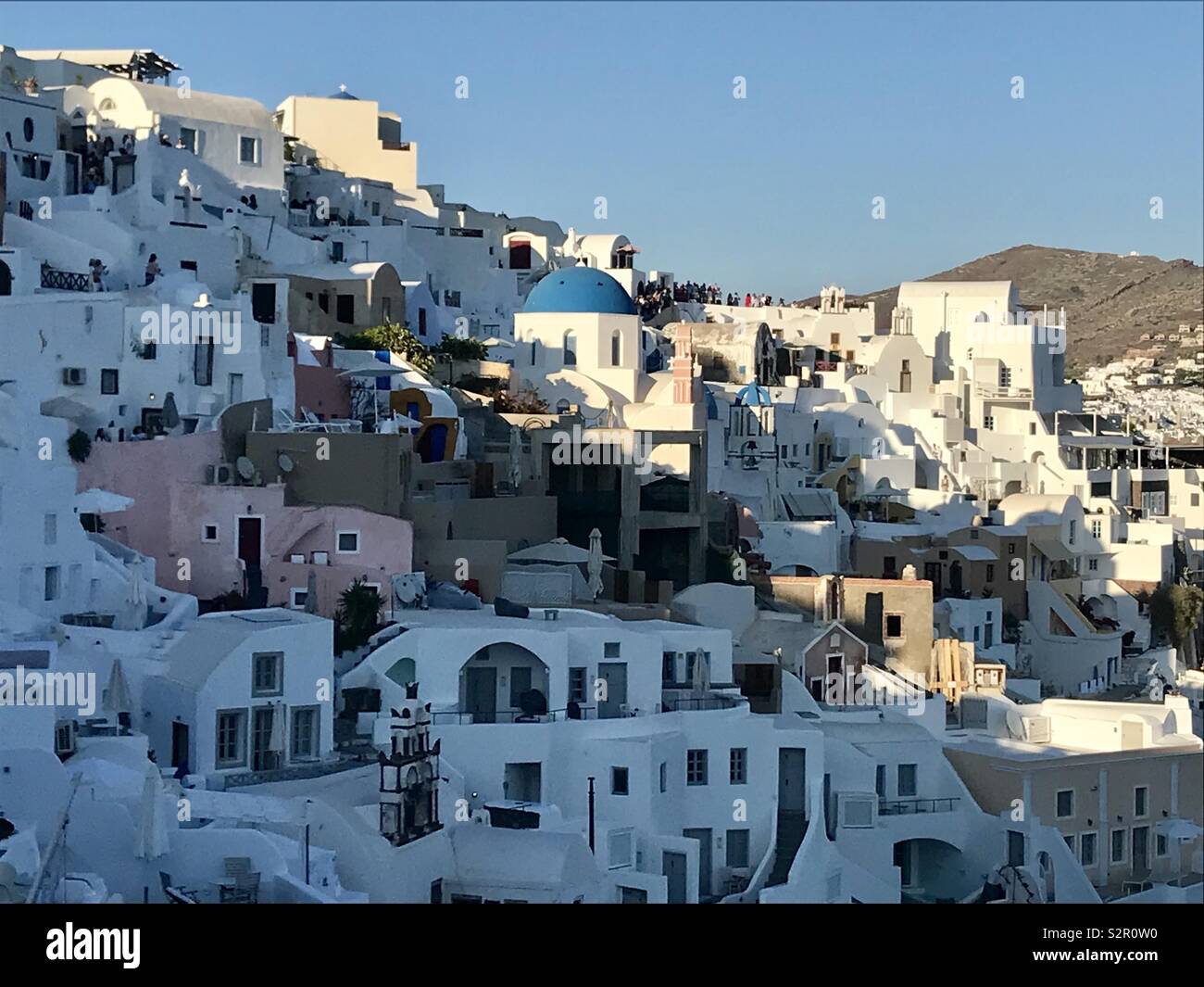 Oia Santorini - Smartphone Captured Stock Image