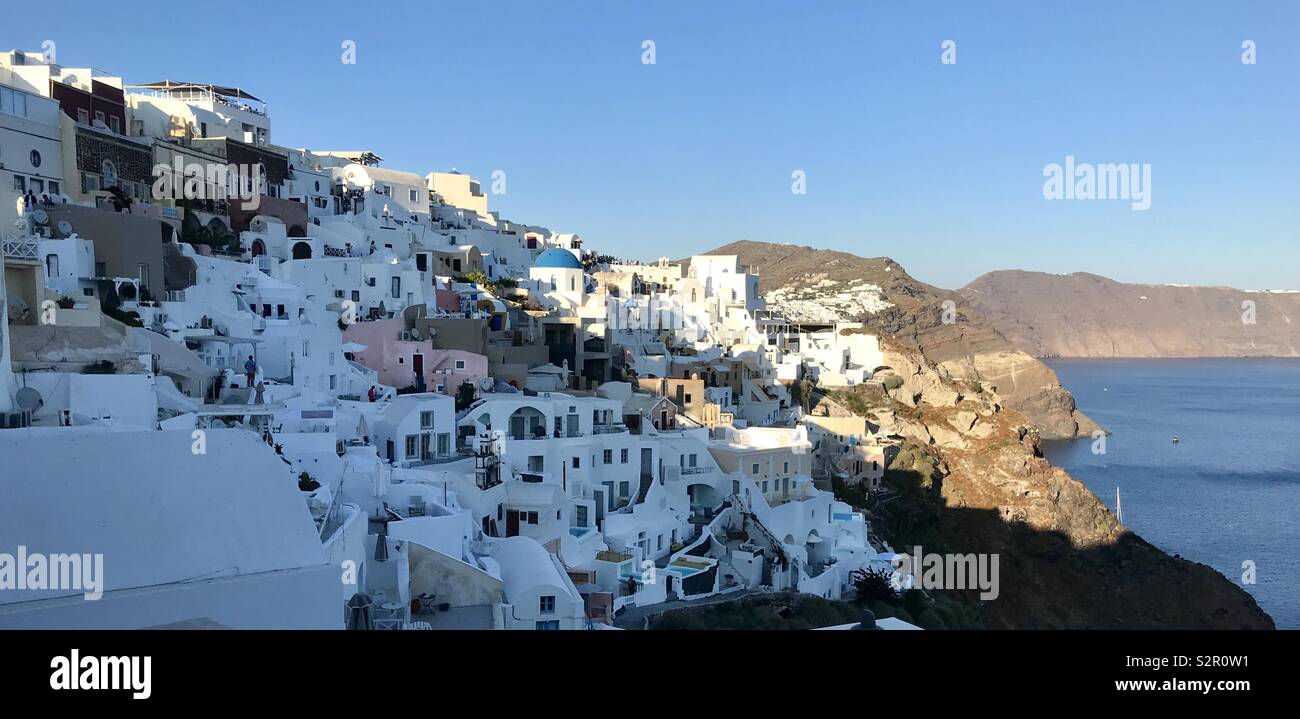 Oia Santorini - Smartphone Captured Stock Image