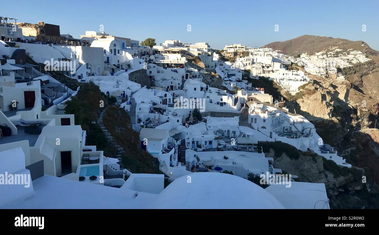 Oia Santorini - Smartphone Captured Stock Image