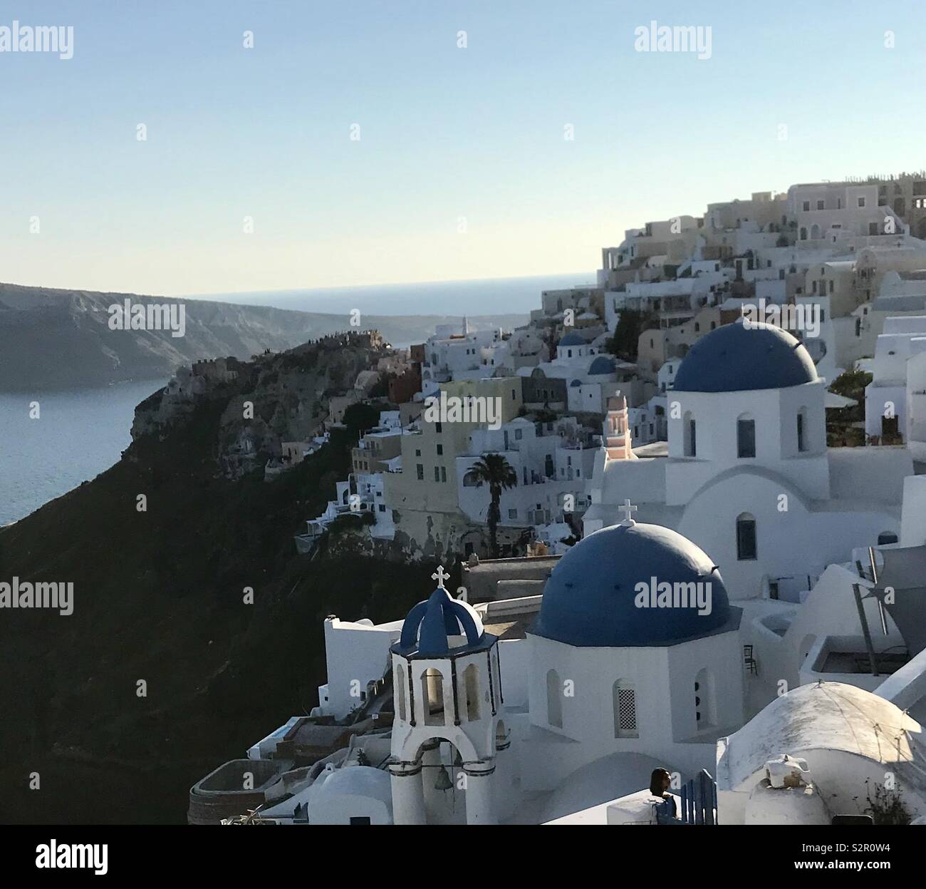 Oia Santorini - Smartphone Captured Stock Image