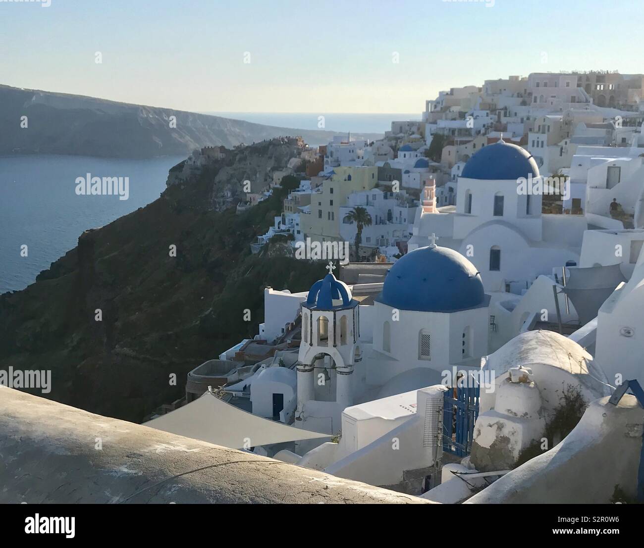 Oia Santorini - Smartphone Captured Stock Image