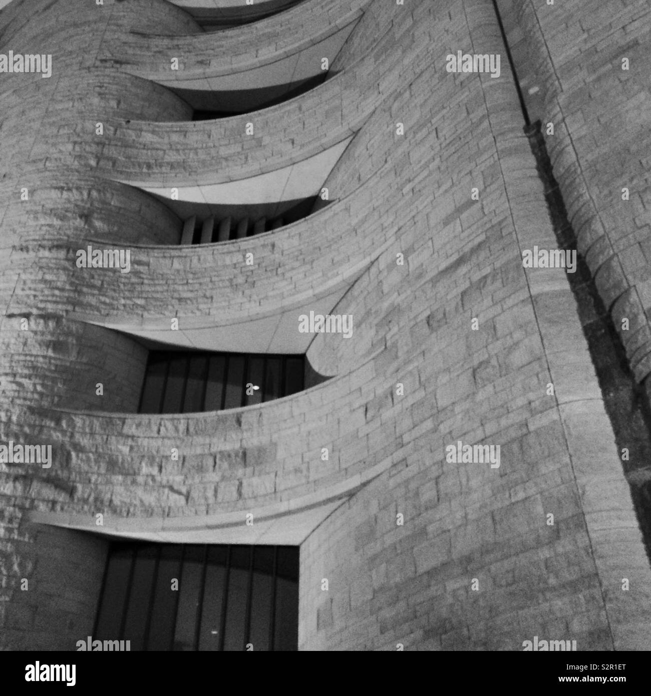 Detail, National Museum of the American Indian, Smithsonian Institution, Washington, D.C., United States - Smartphone Captured Stock Image