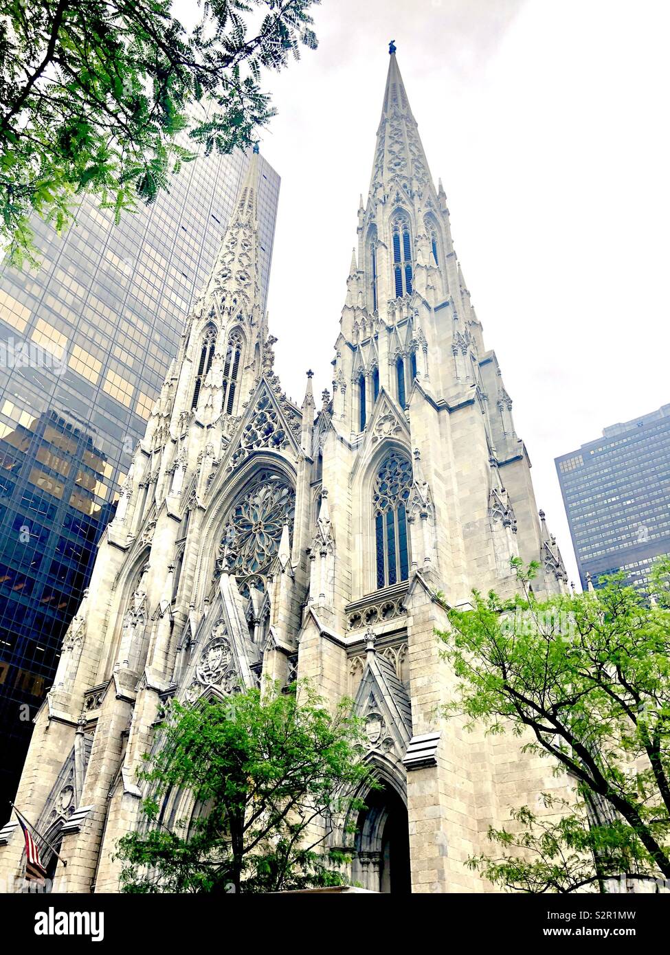 St. Patrick’s Cathedral New York City Stock Photo