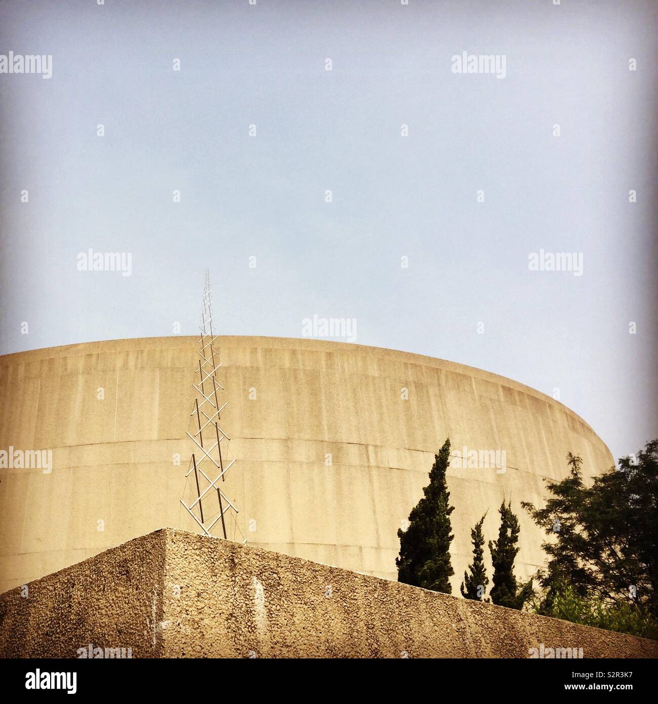 Hirshhorn Museum, Smithsonian Institution, Washington, D.C., United States - Smartphone Captured Stock Image