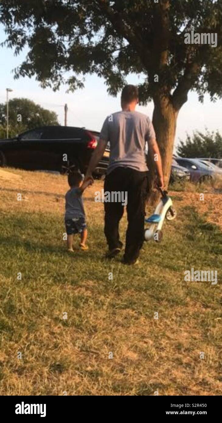 Father and son time Stock Photo - Alamy