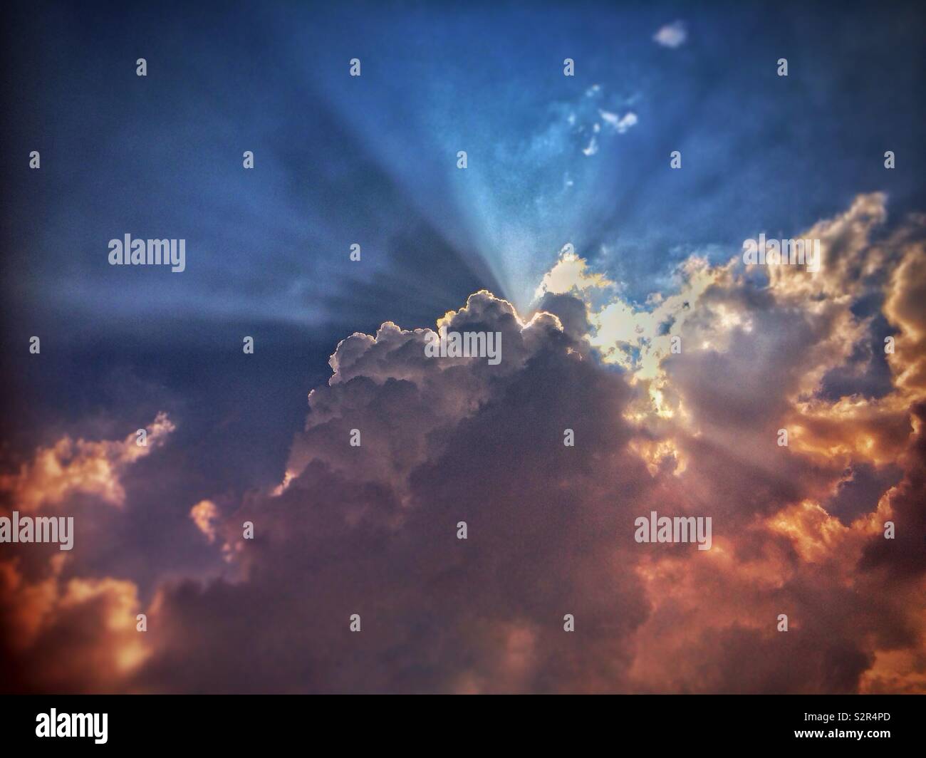 Skyscape - Smartphone Captured Stock Image