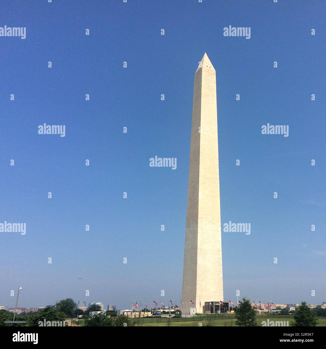 Washington Monument, Washington, D.C., United States - Smartphone Captured Stock Image