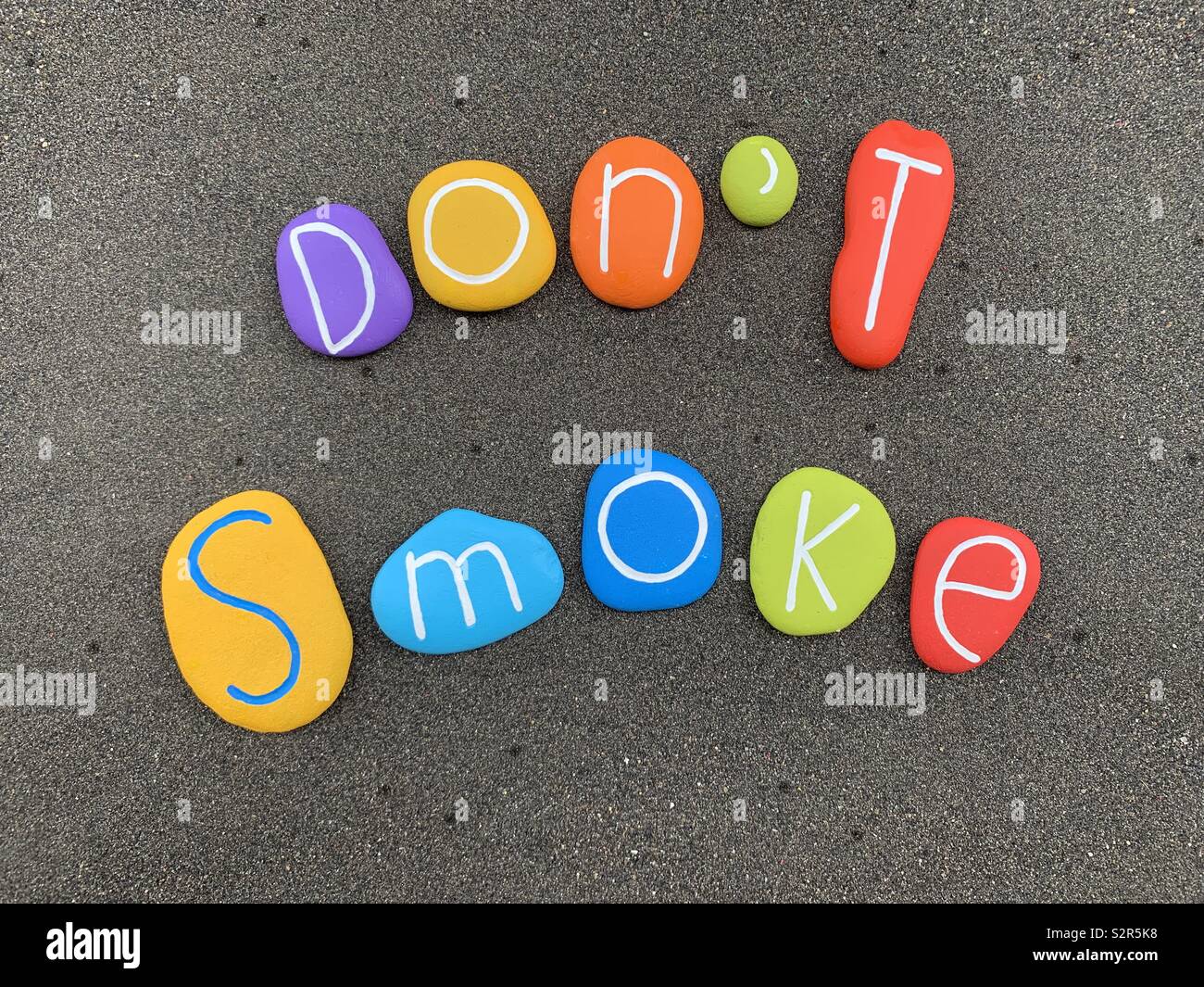 Don’t smoke - Smartphone Captured Stock Image