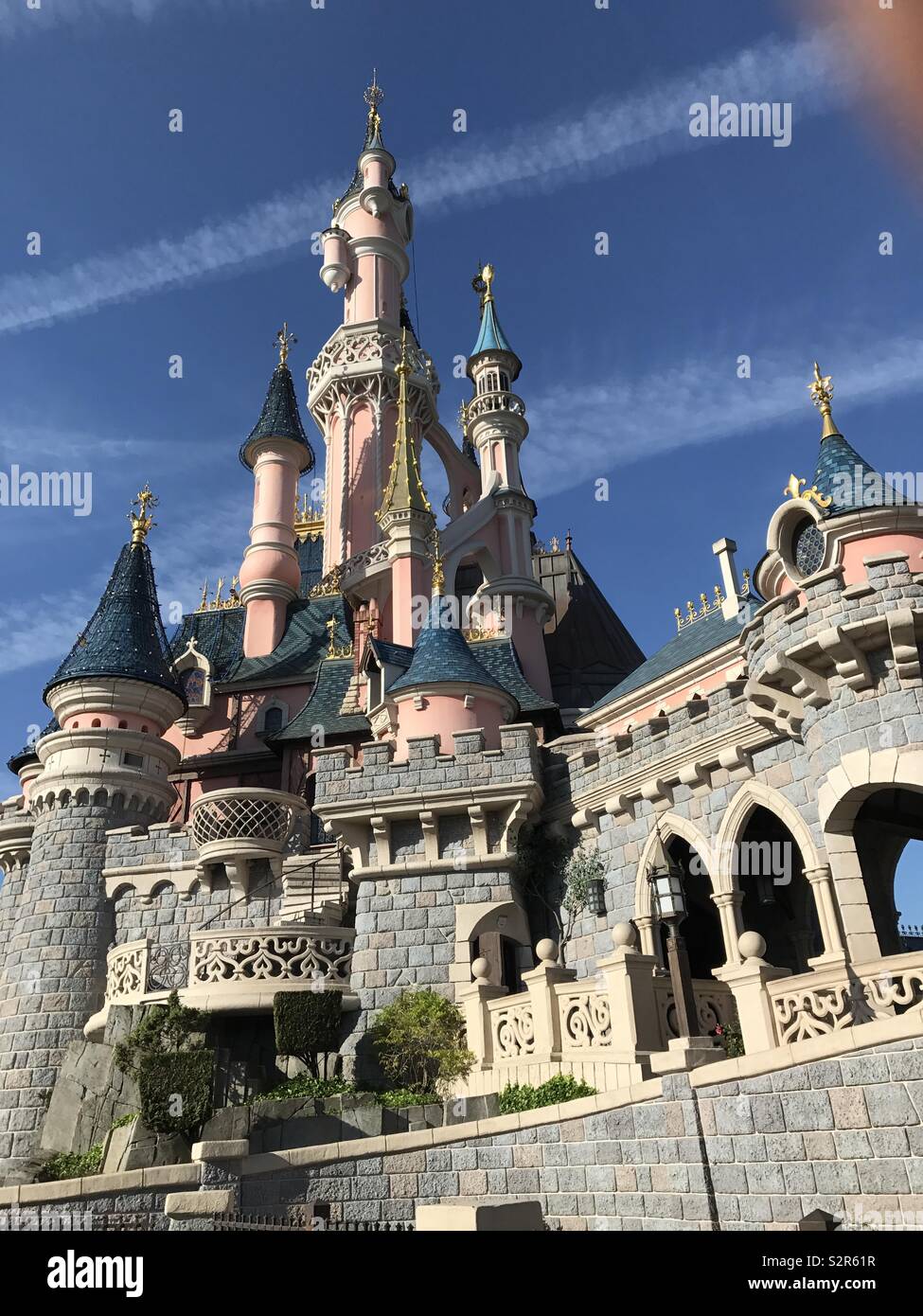 Disneyland Princess Castle - Paris France Stock Photo
