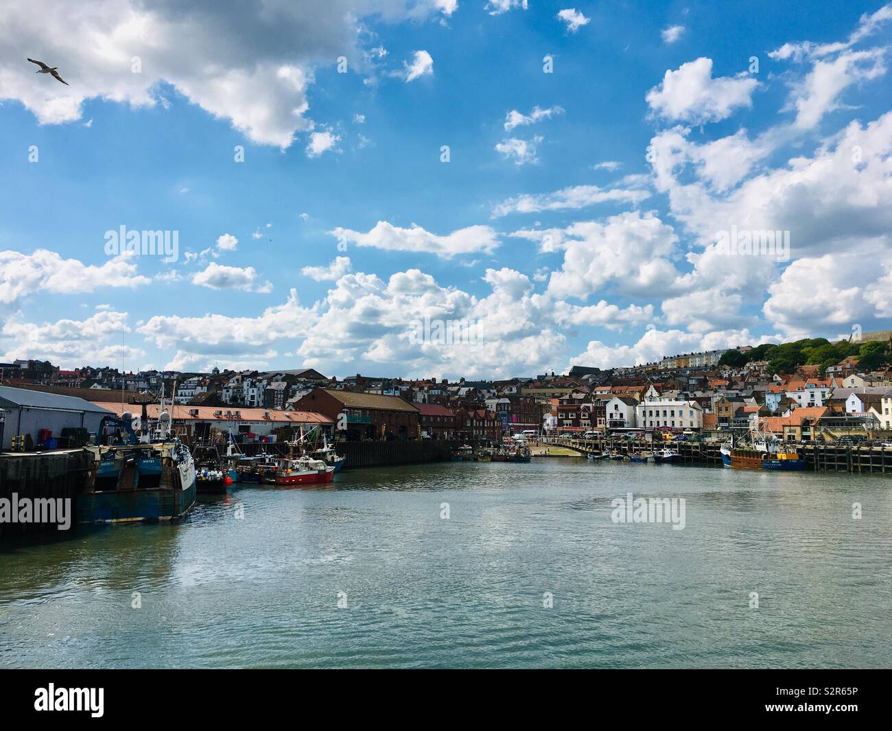Scarborough, Yorkshire, United Kingdom - Smartphone Captured Stock Image