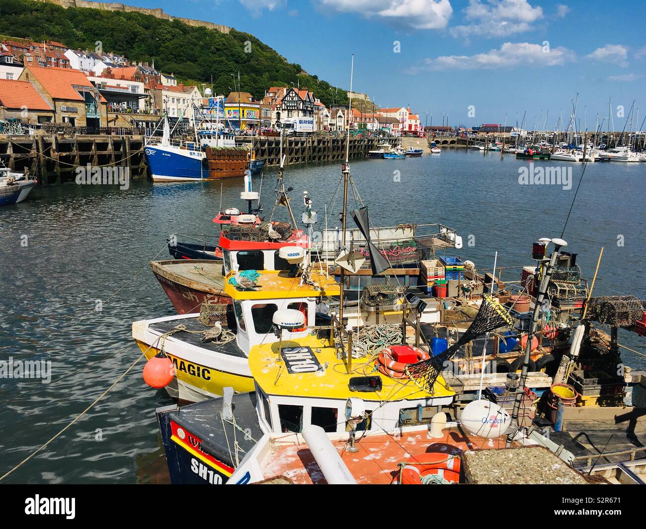 Scarborough, Yorkshire, United Kingdom - Smartphone Captured Stock Image