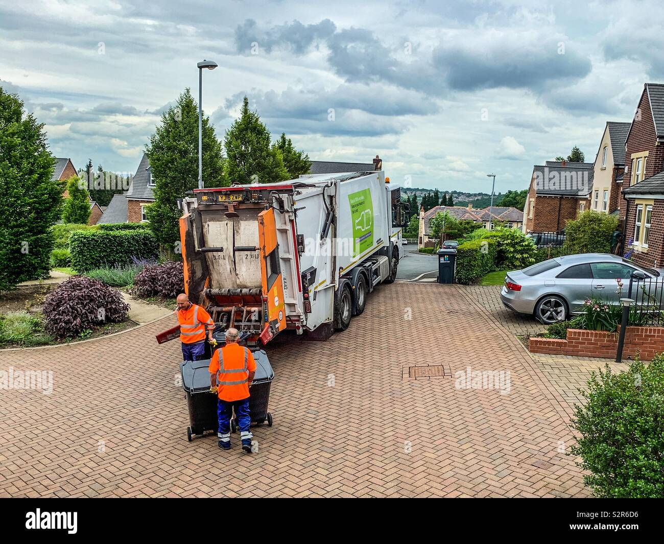 Local authorities refuge workers emptying bins at residential homes
