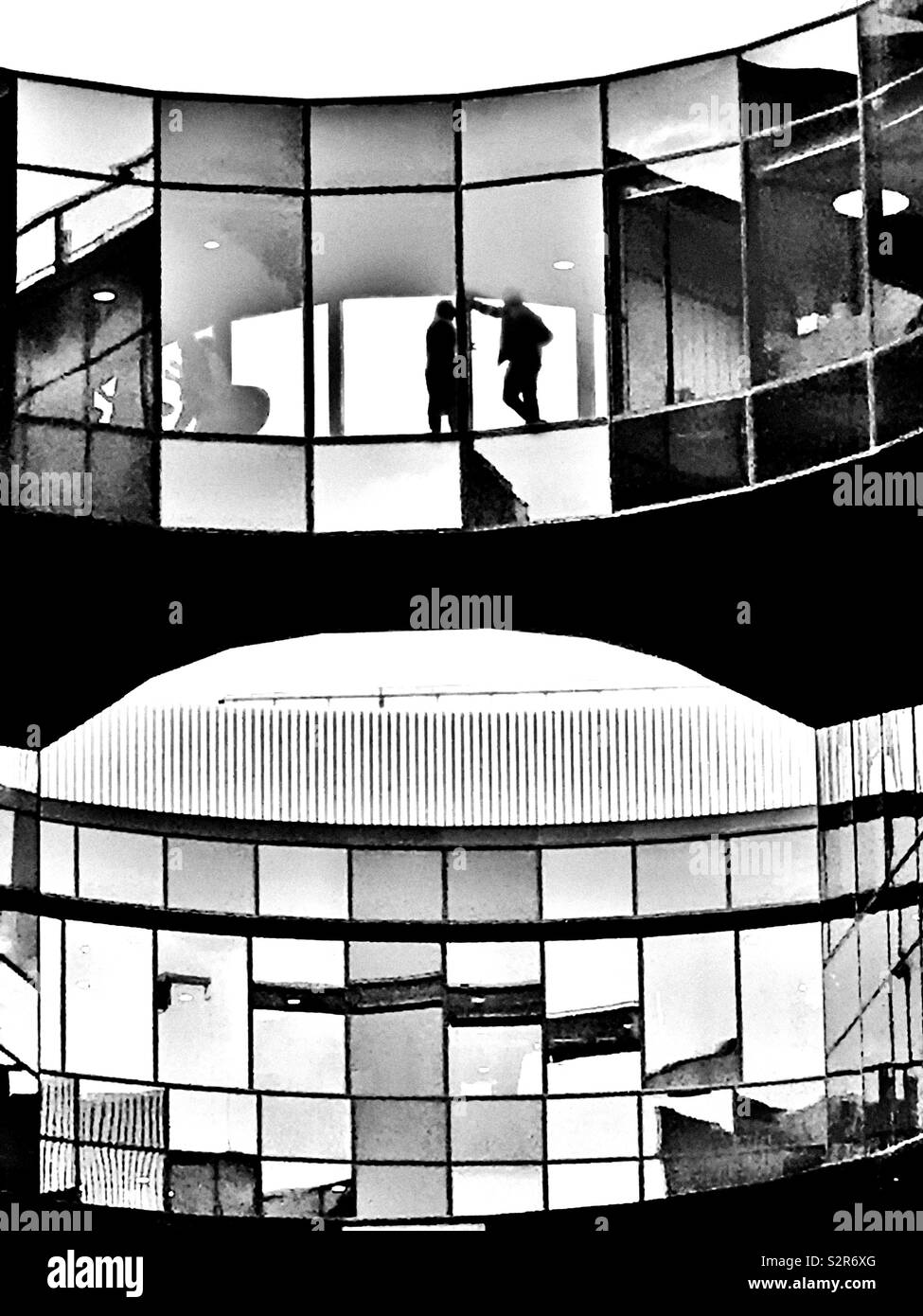 High rise office Black and White Stock Photos & Images - Alamy