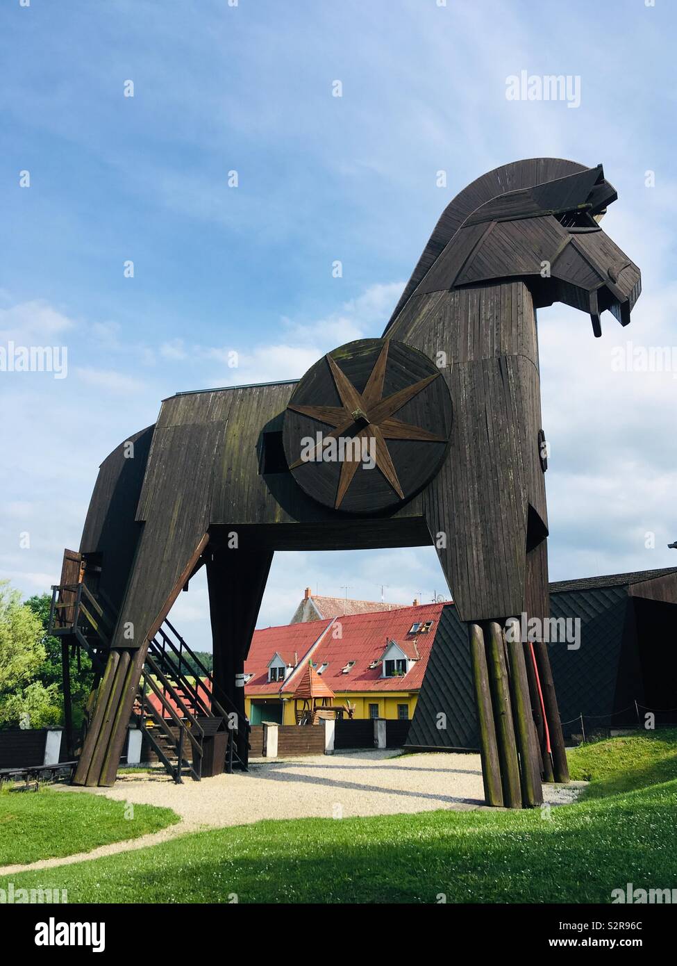 Trojan horse - Smartphone Captured Stock Image