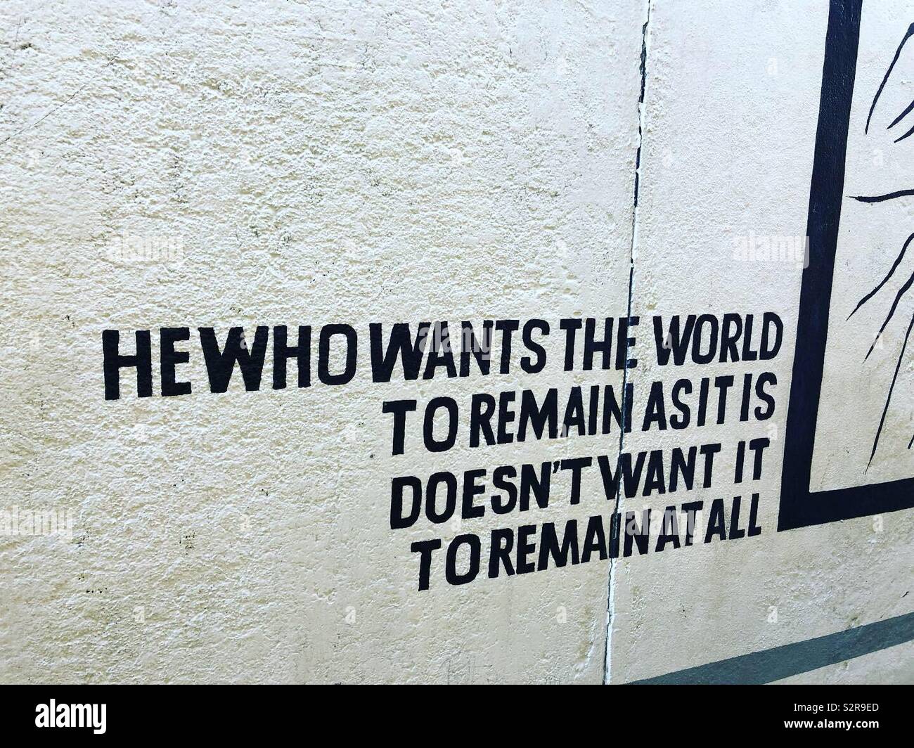 Berlin Wall art Stock Photo Alamy