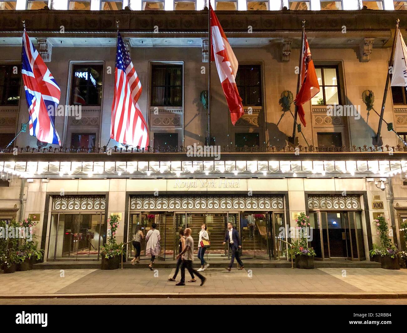 The Fairmont Royal York Hotel in downtown Toronto is a premier