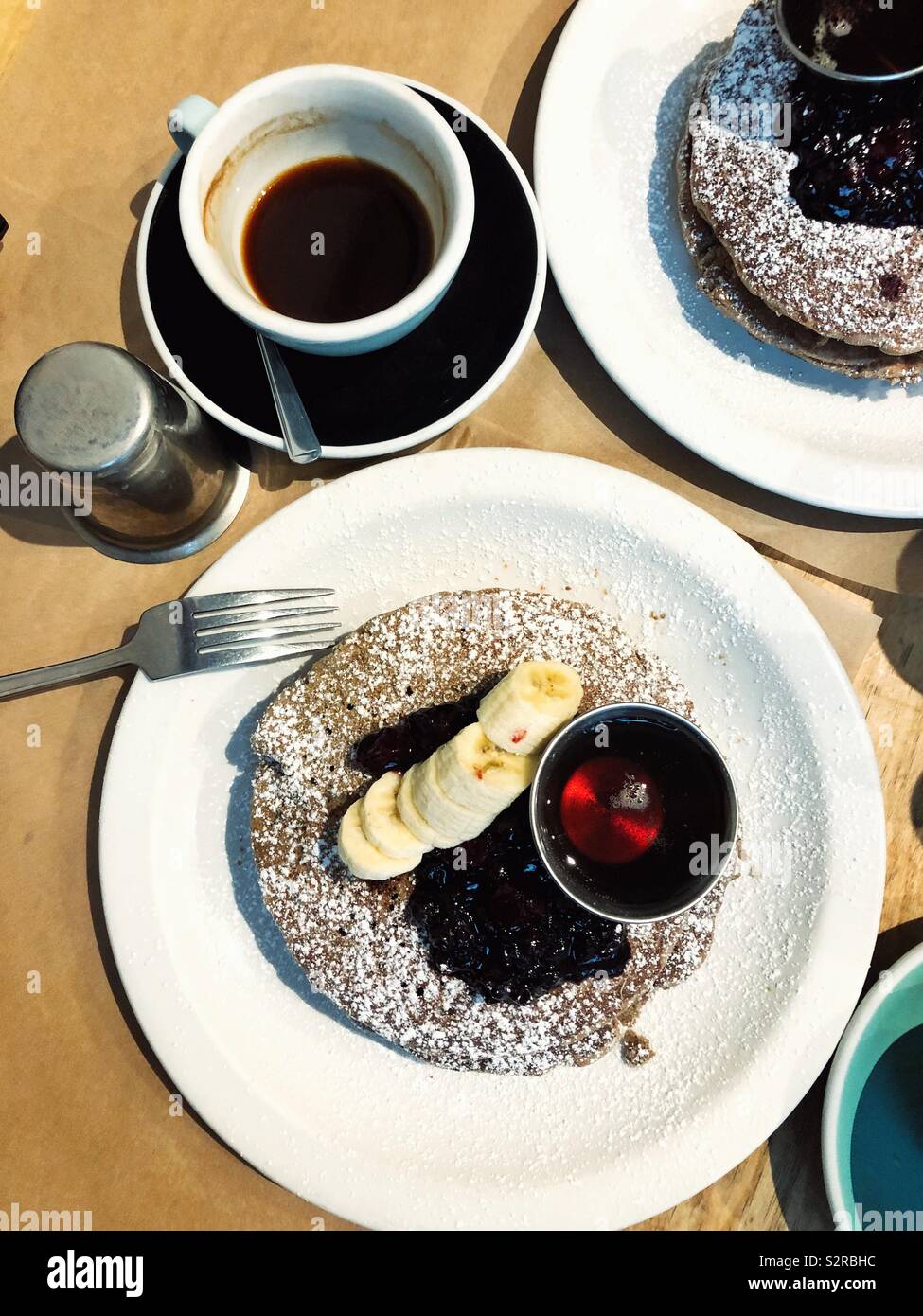 Vegan breakfast for tourists in Paris Stock Photo Alamy