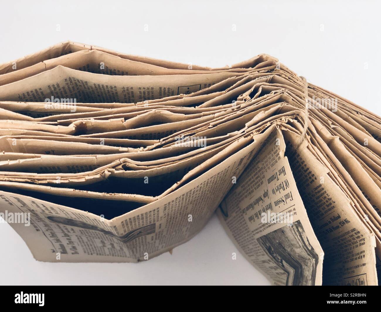Old Newspaper Effect Hi Res Stock Photography And Images Alamy