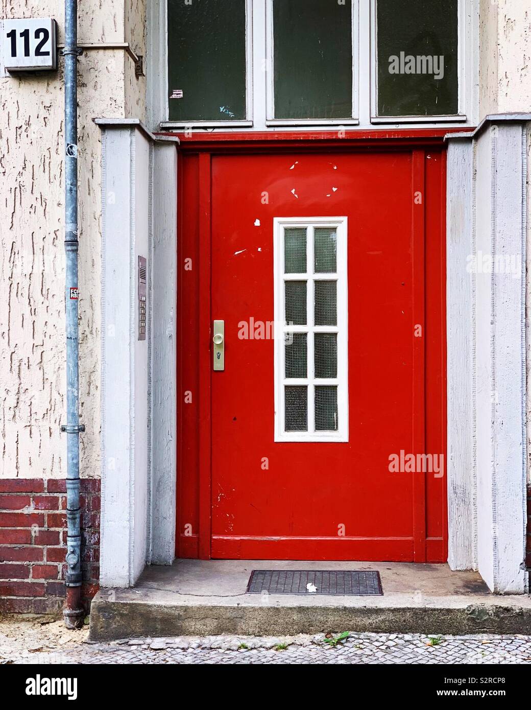 Doorway east Berlin - Smartphone Captured Stock Image