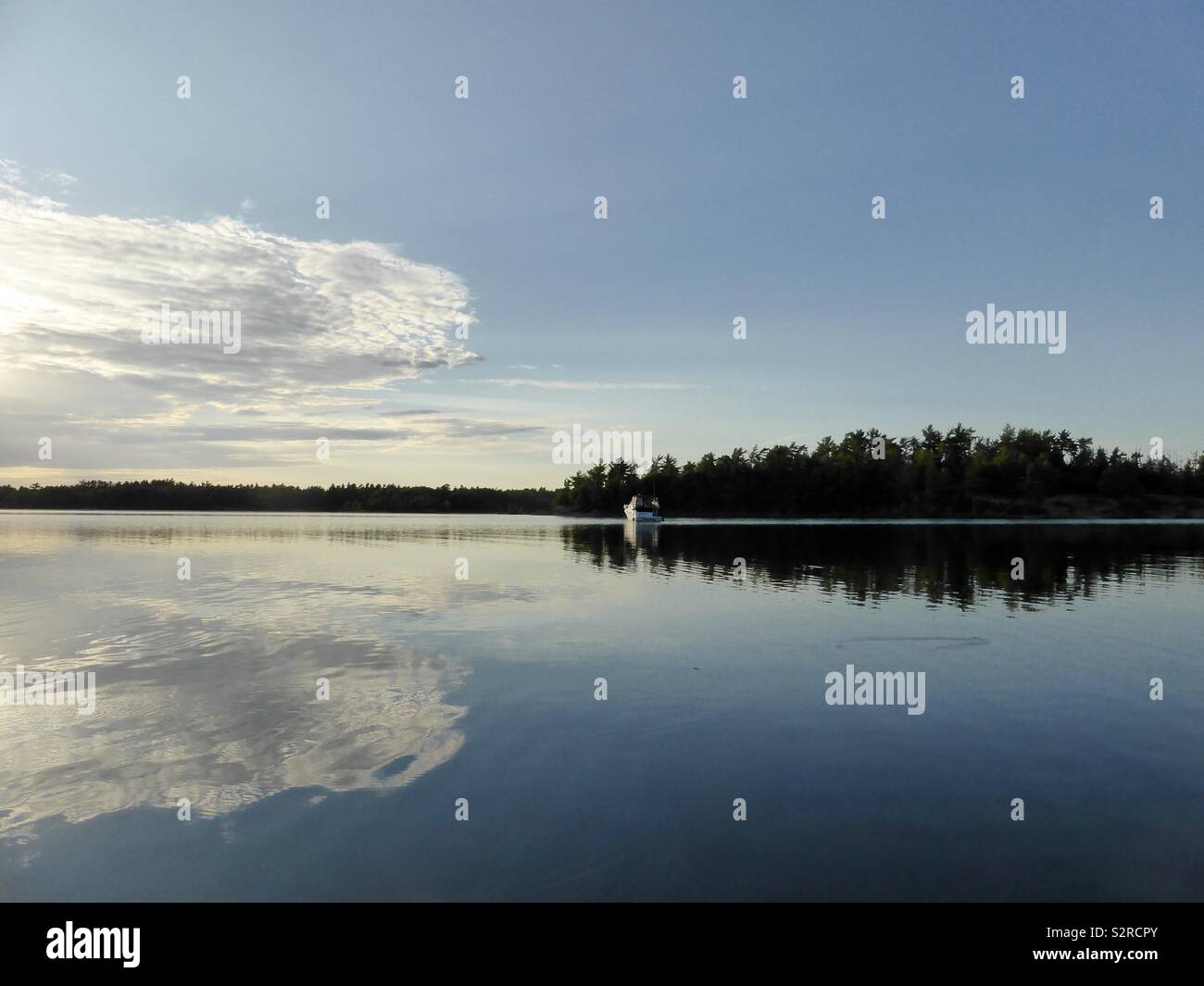 Reflections- Georgian Bay, Canada Stock Photo - Alamy