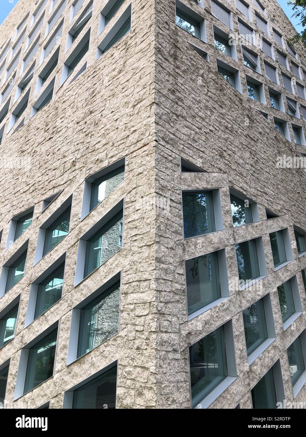 Exterior architecture of Edmonton City Hall Stock Photo Alamy