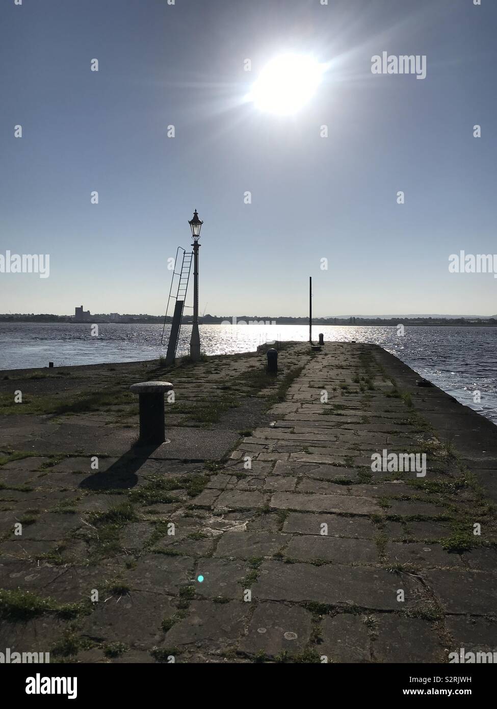 Lydney Docks Gloucestershire. High tide Stock Photo Alamy
