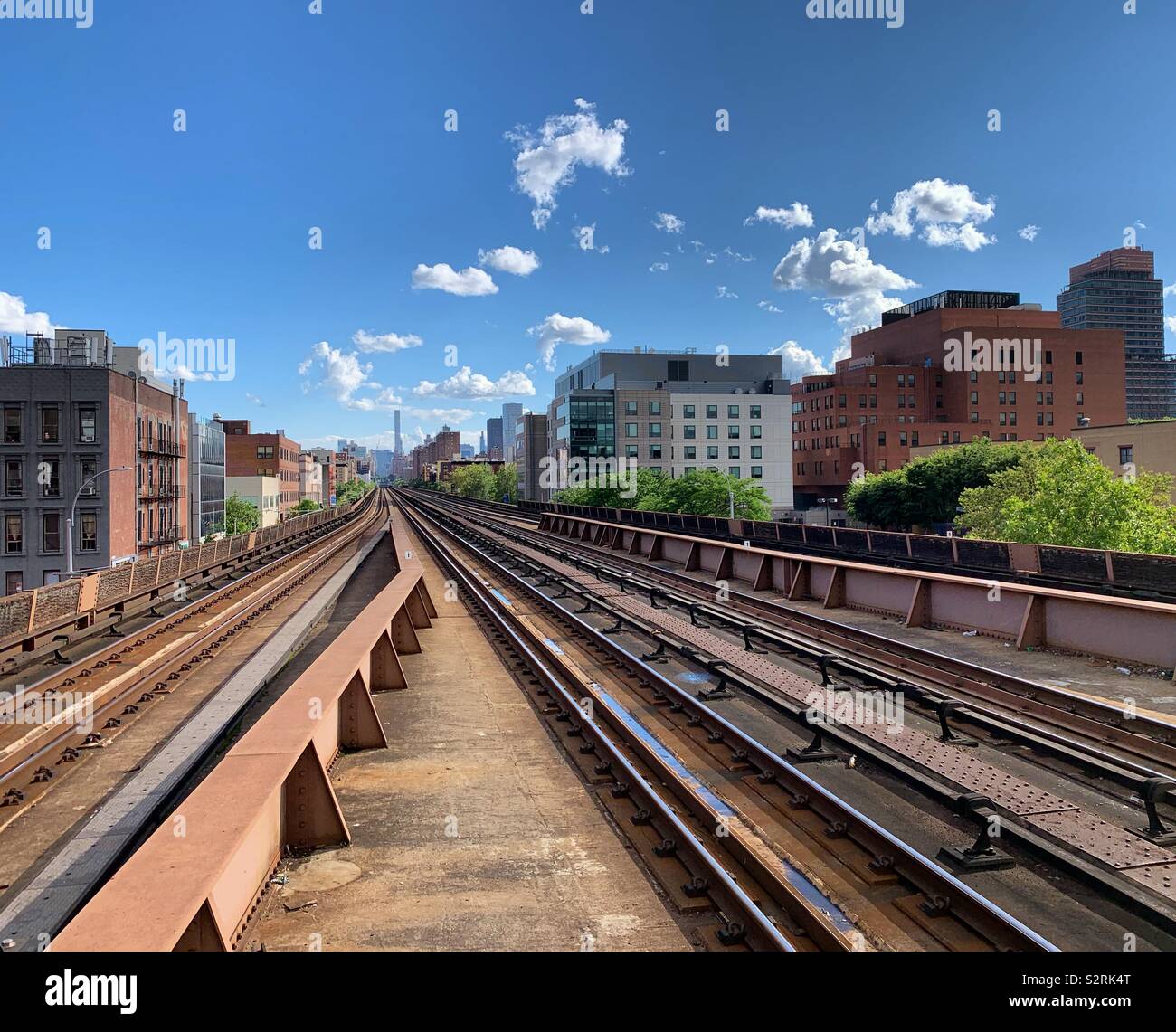 Train tracks, 125th Street Station, Harlem, Manhattan, New York, New