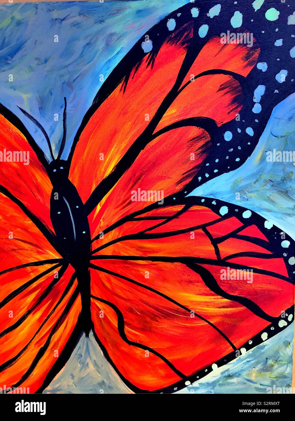 Monarch Butterfly illustration Stock Photo