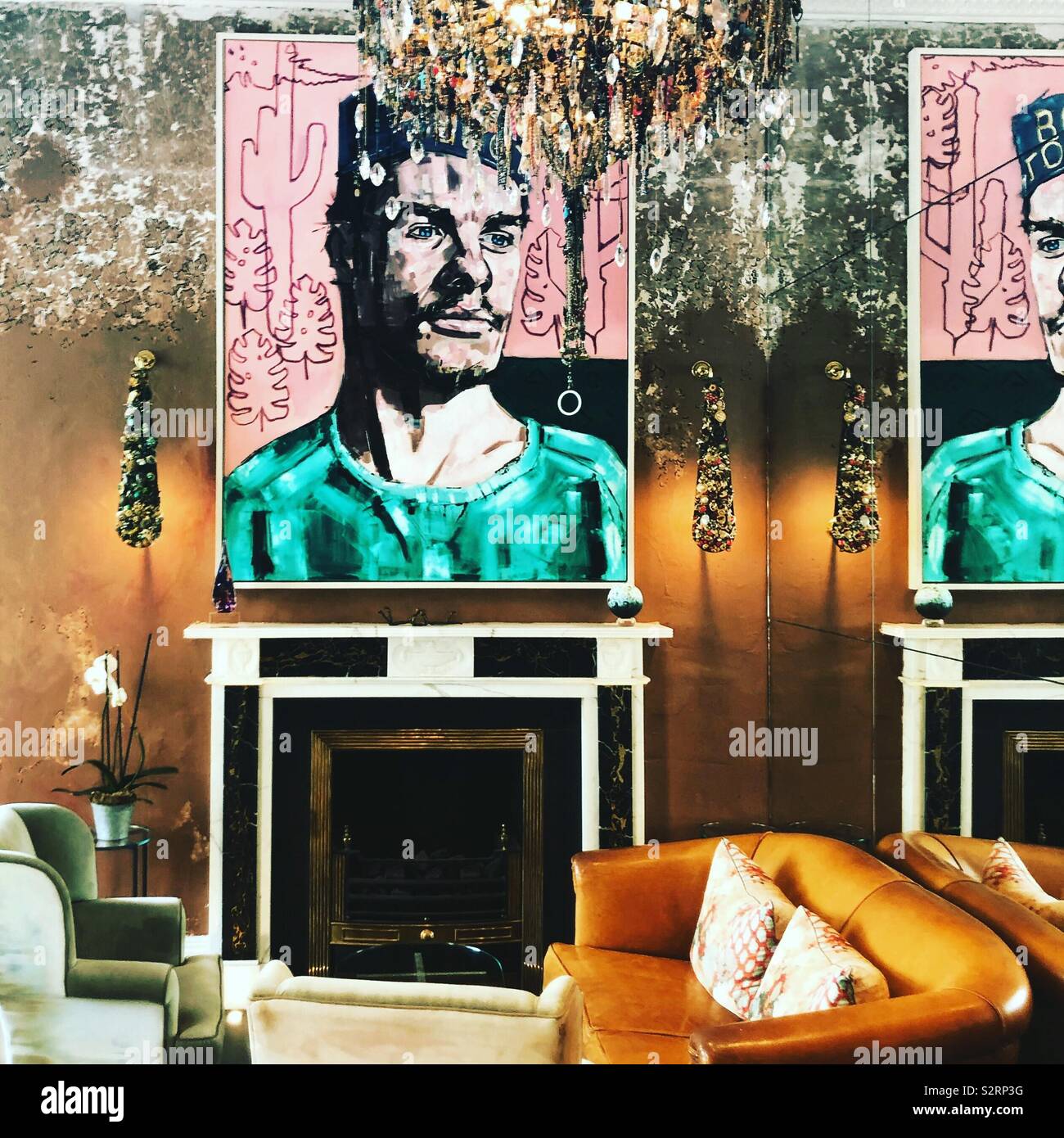 Boutique hotel in Bath, England Stock Photo - Alamy