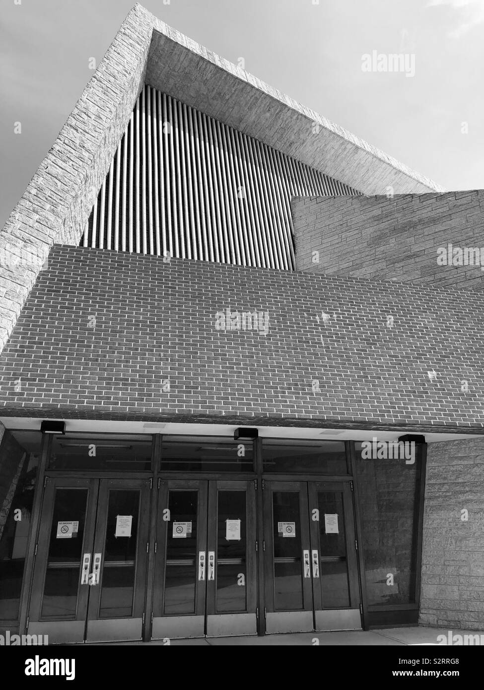 Mid century modern Tory Lecture Theatres at the University of Alberta Stock Photo