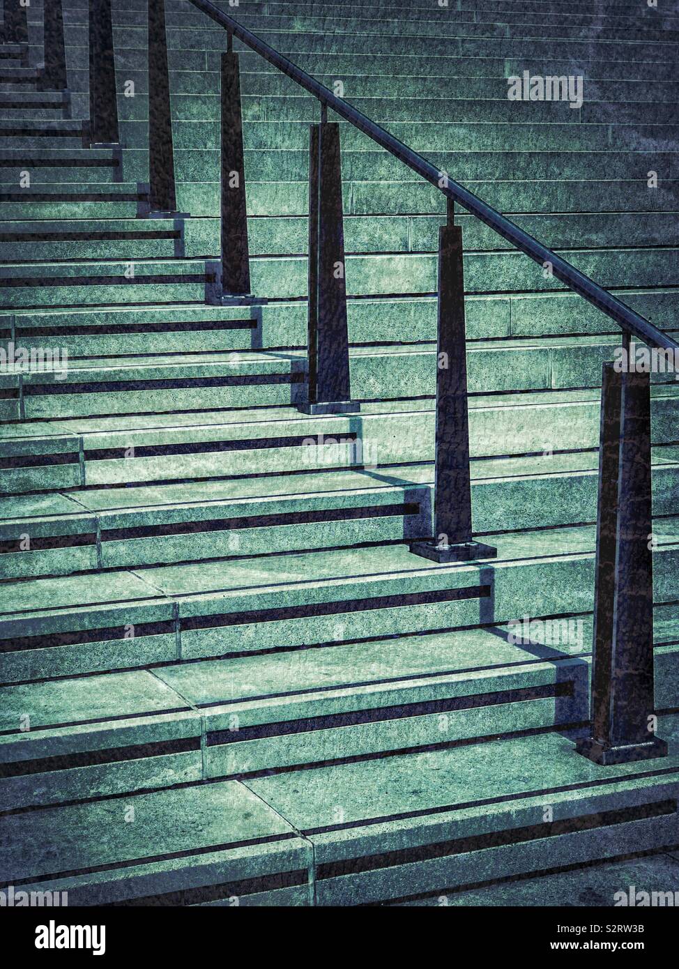 Outside steps and handrail hi-res stock photography and images - Alamy