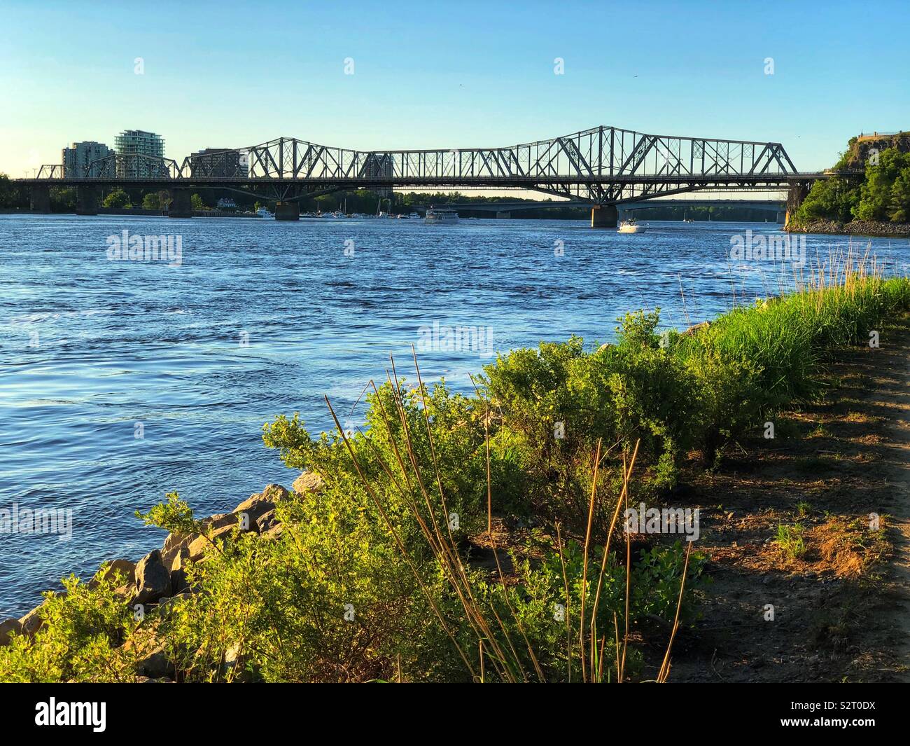 Interprovincial Alexandra Bridge connecting the cities of Ottawa, Ontario  and Gatineau, Quebec in Canada open for traffic in 1901, may be replaced  within 10 years due to rising cost of repairs, 2019