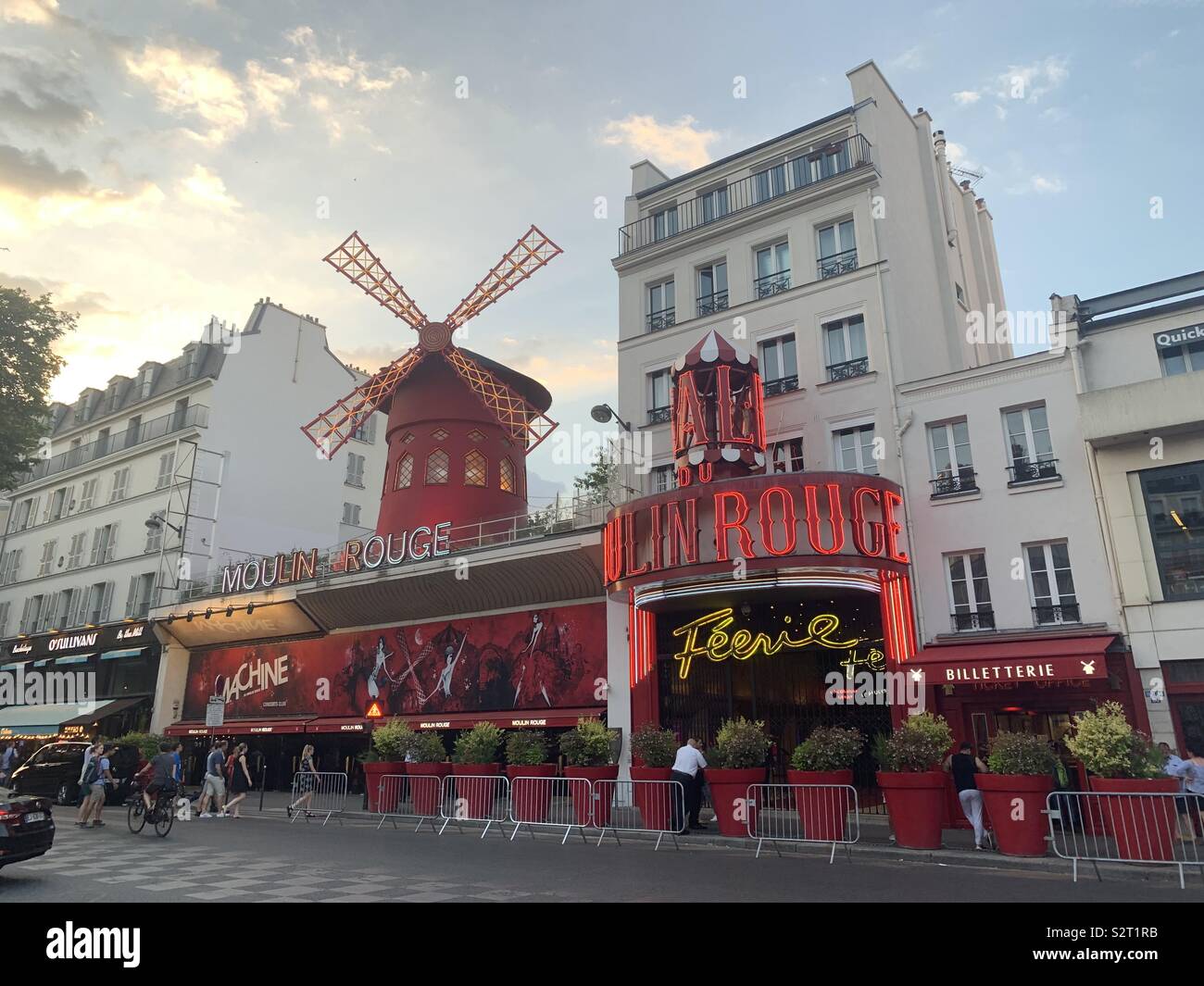Moulin rouge Paris Stock Photo
