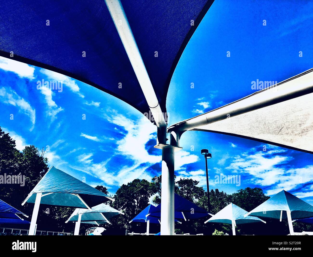 Abana and sky - Smartphone Captured Stock Image
