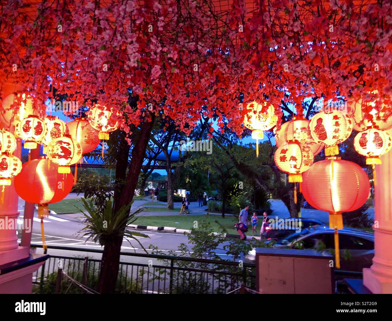 chinese new year in Singapore Stock Photo