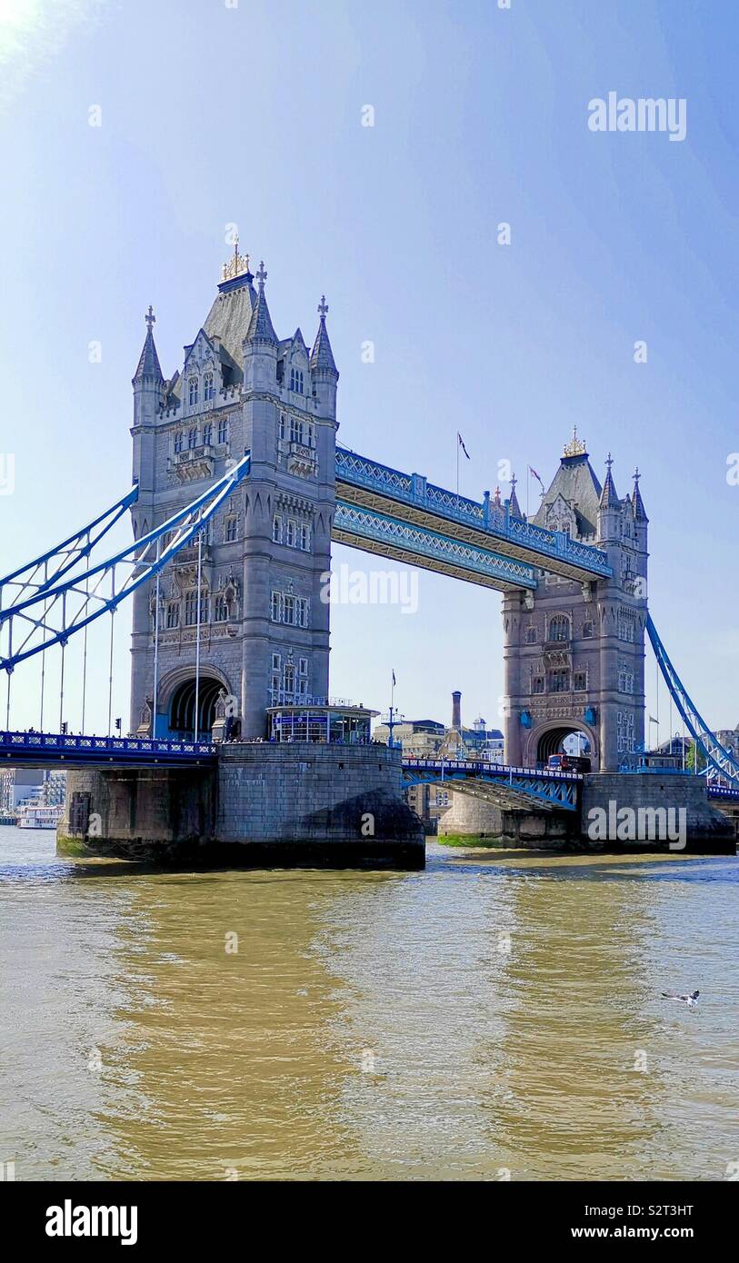 The Tower Bridge i London,England. - Smartphone Captured Stock Image