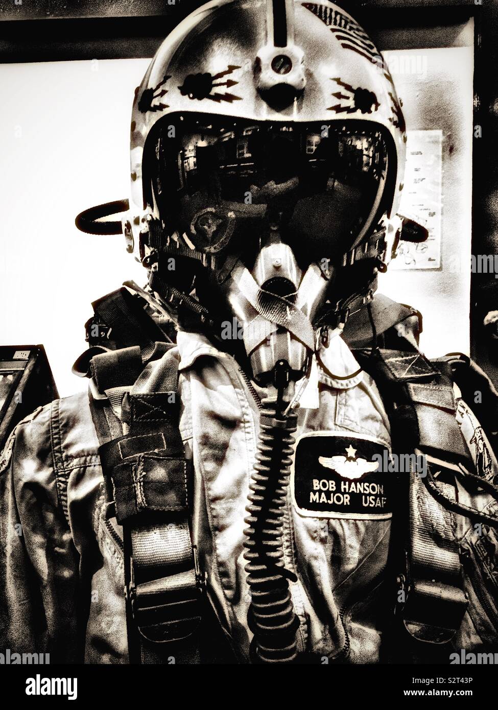 Bob Hanson major USAF Stock Photo Alamy