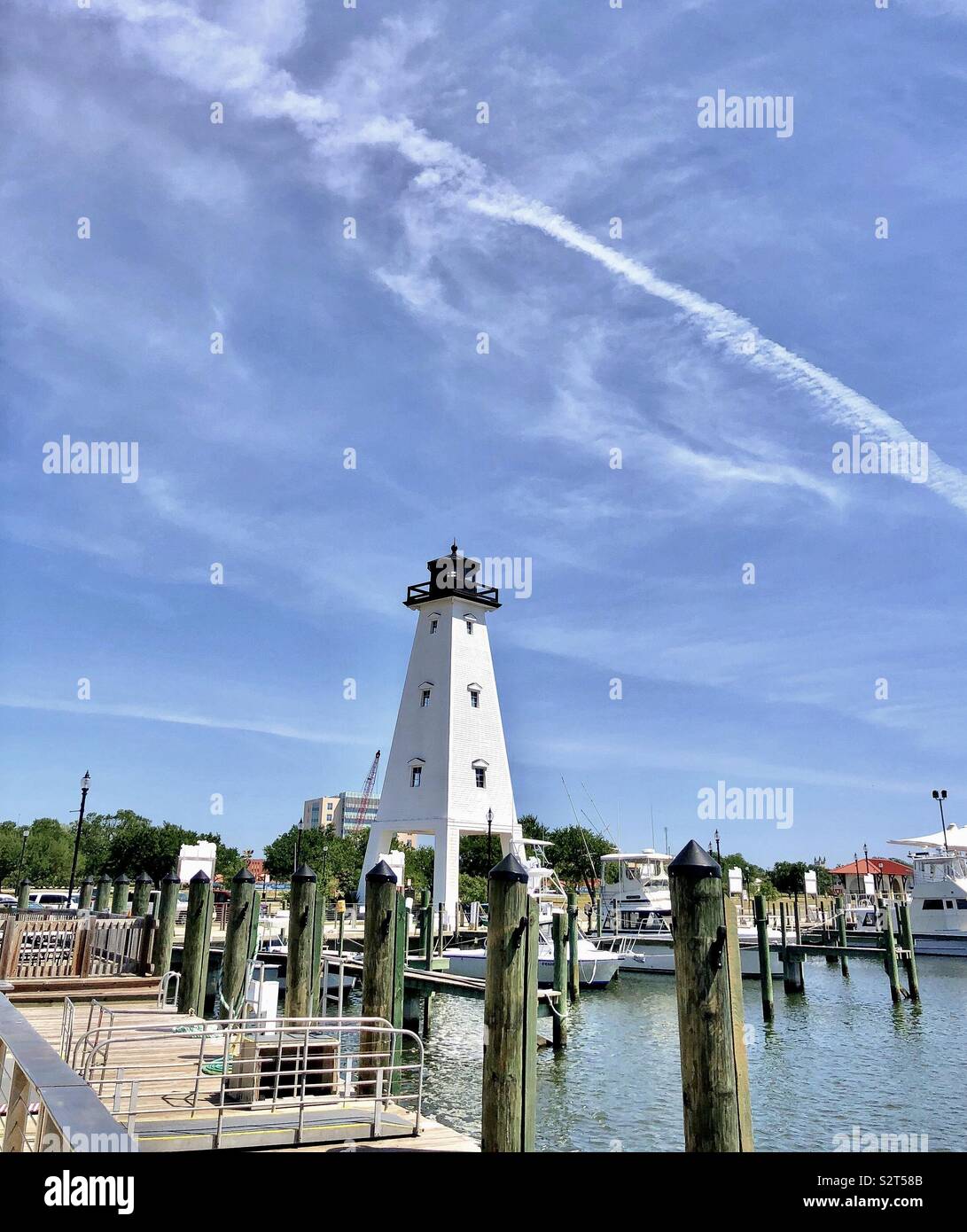 Ship island a historical landmark in Biloxi, Mississippi Stock Photo Alamy