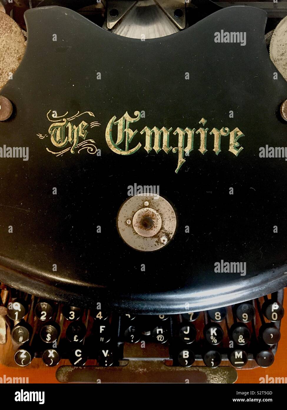 LM Montgomery’s Empire typewriter Stock Photo