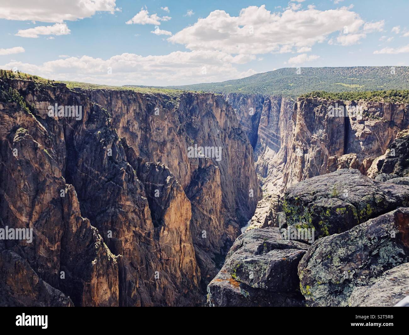Black Canyon of the Gunnison National Park Stock Photo