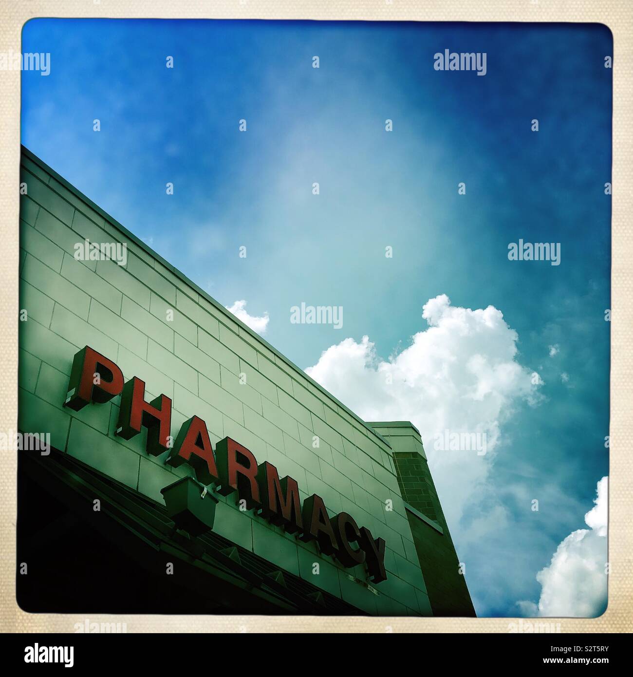 Pharmacy - Smartphone Captured Stock Image
