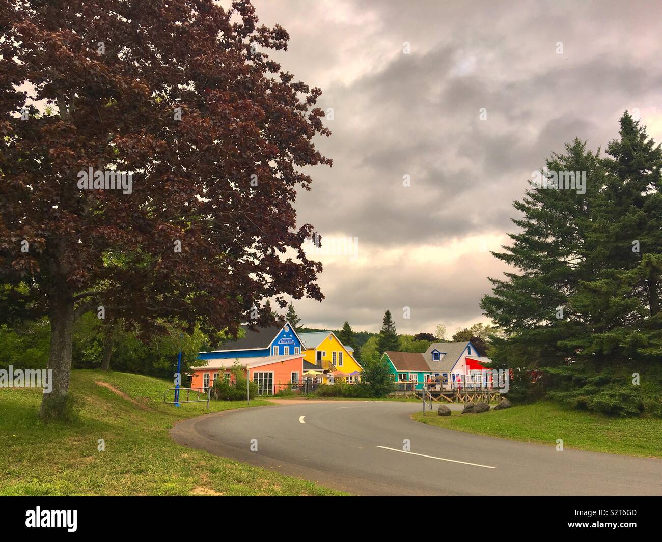Hill in Canada Stock Photo Alamy