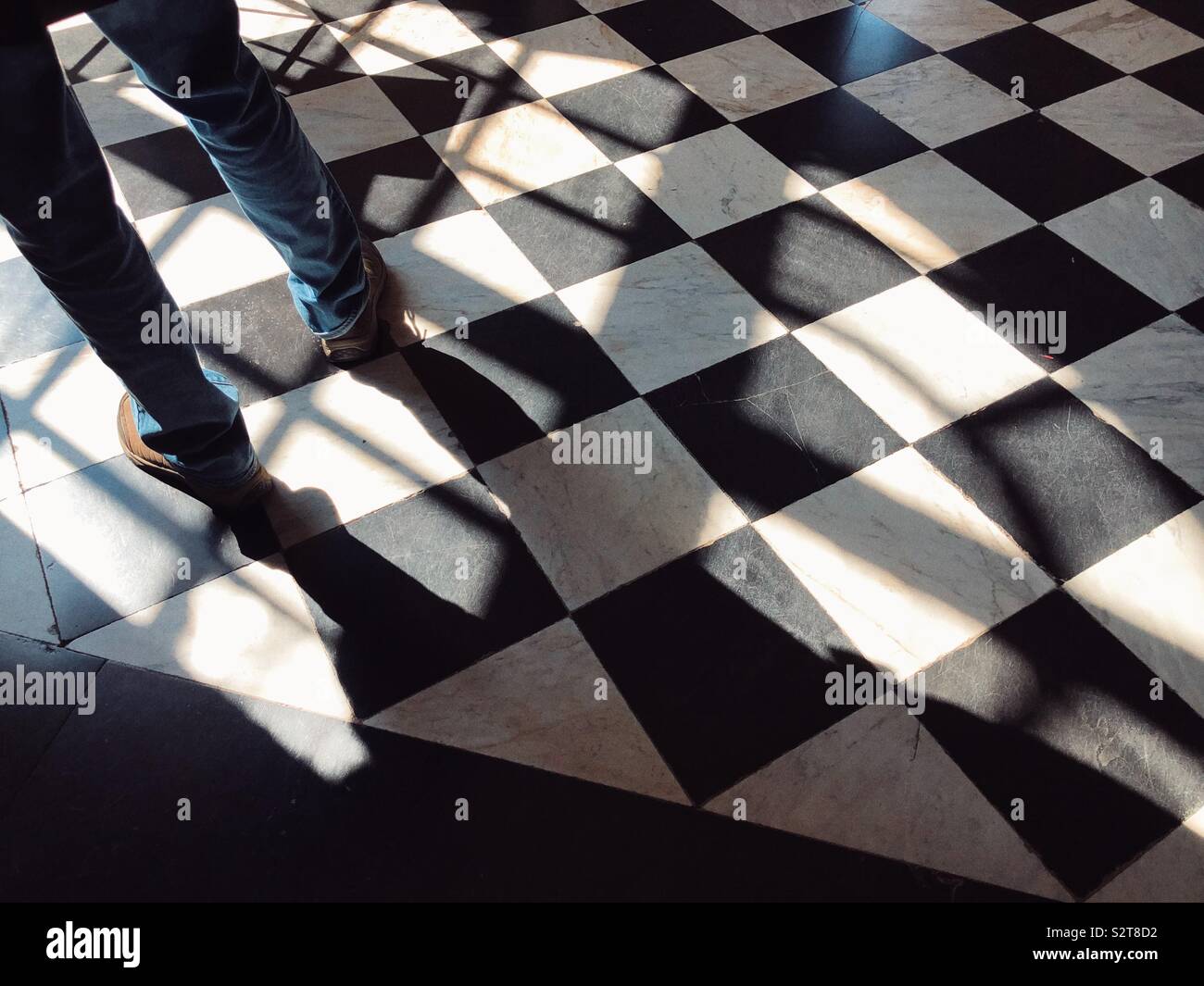 Floors of Versailles - Smartphone Captured Stock Image