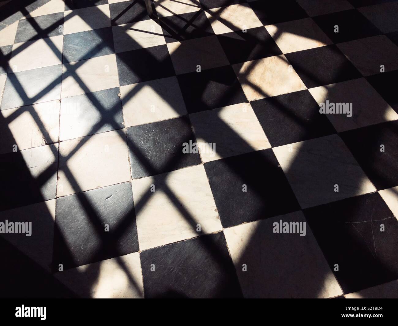 Floors in Versailles - Smartphone Captured Stock Image