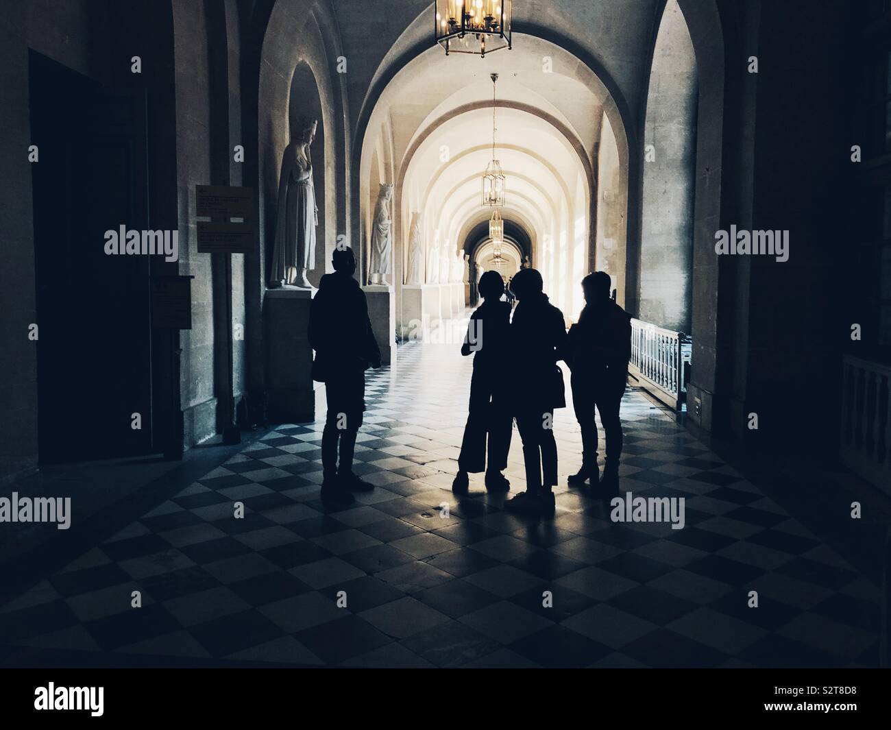 Grand Palace of Versailles - Smartphone Captured Stock Image