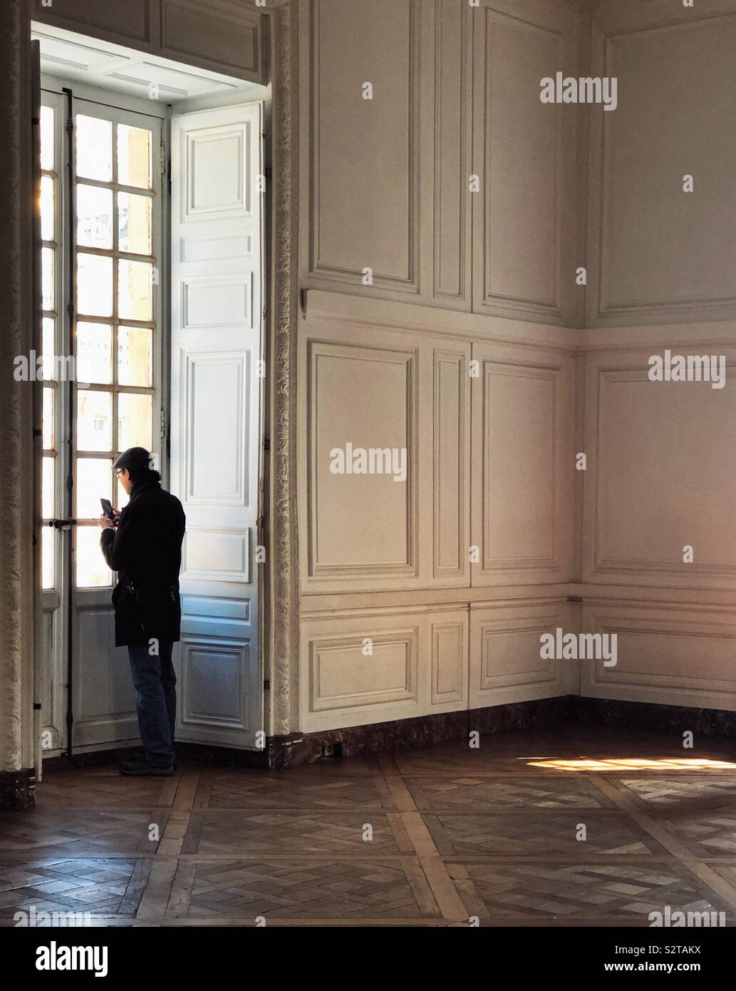 Interior in Versailles palace - Smartphone Captured Stock Image