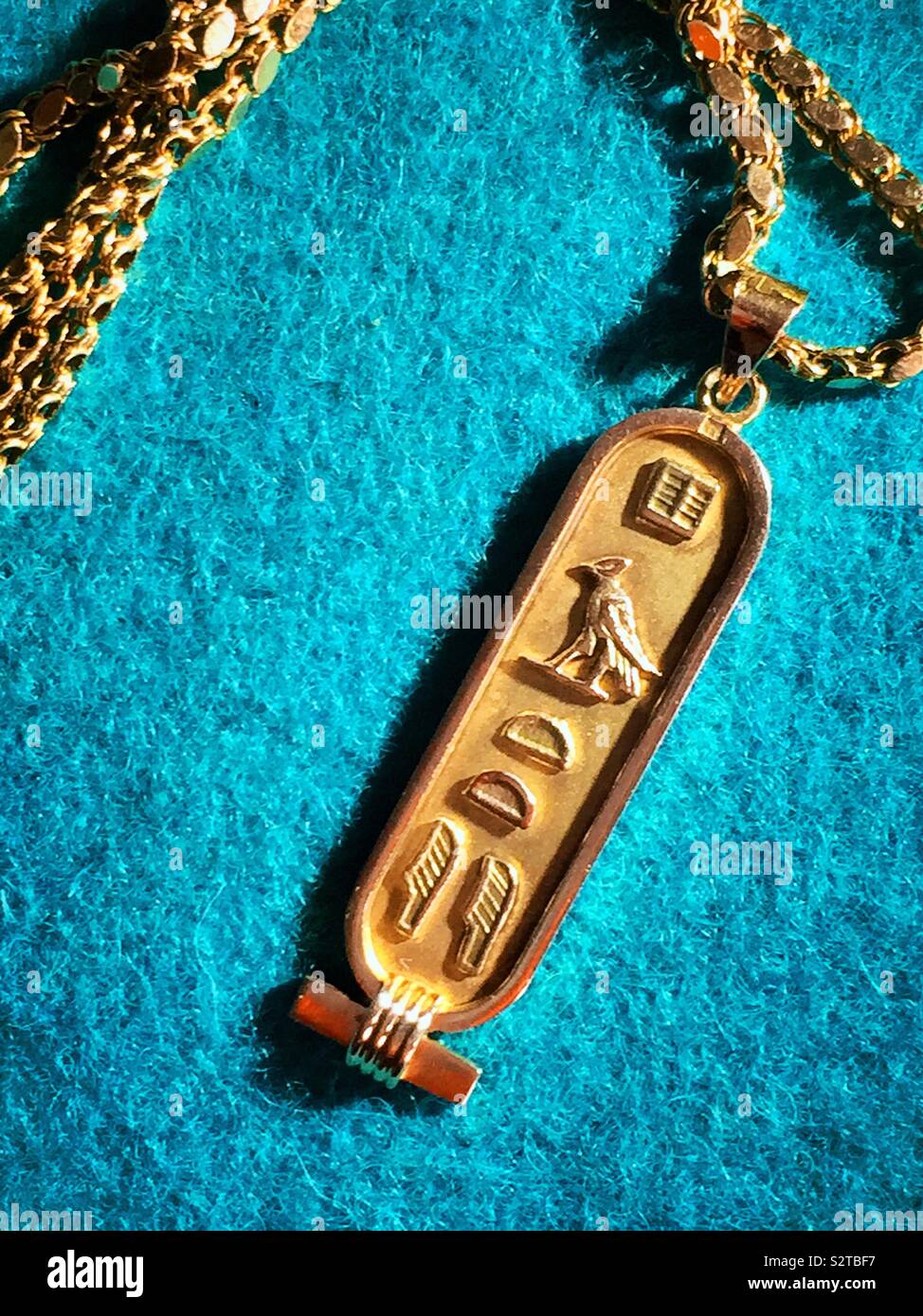 Egyptian cartouche depicting 