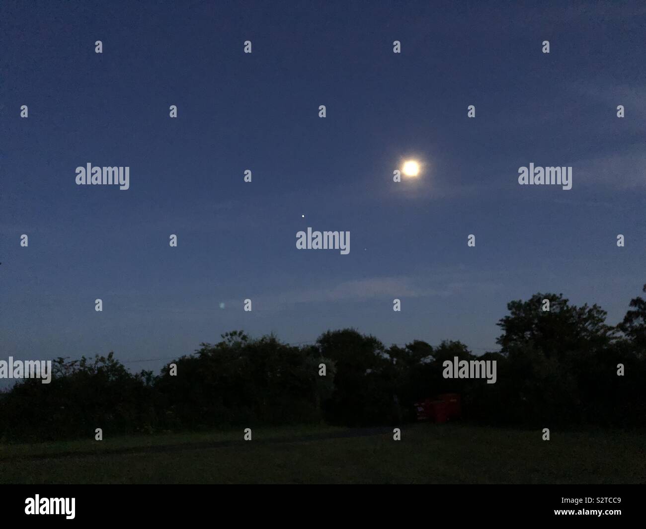 Silent Night - Smartphone Captured Stock Image