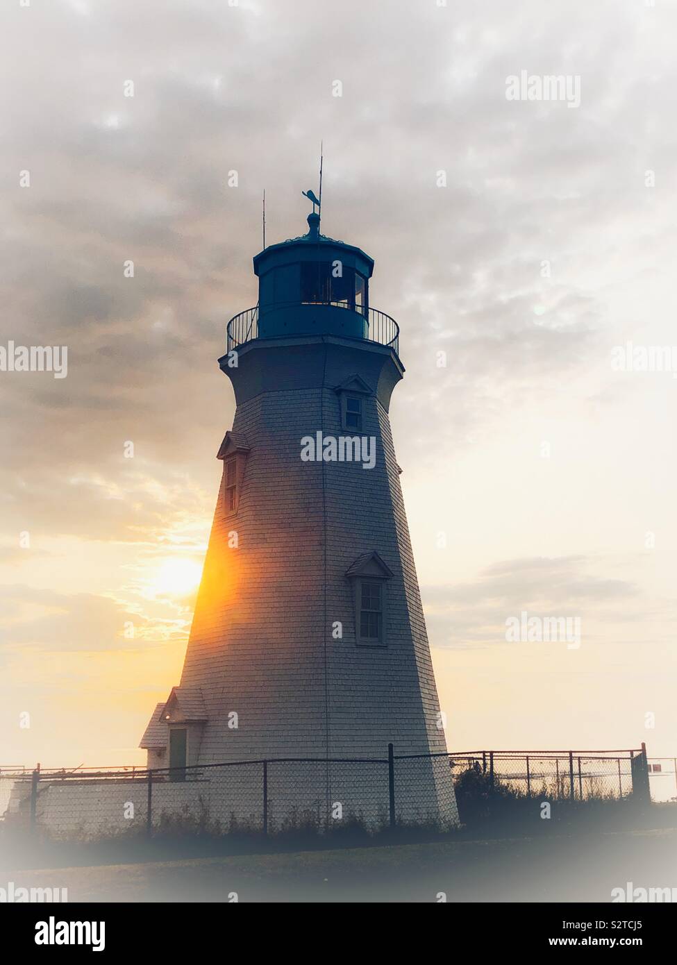 Historic lighthouse in Port Dalhousie, Ontario Stock Photo Alamy