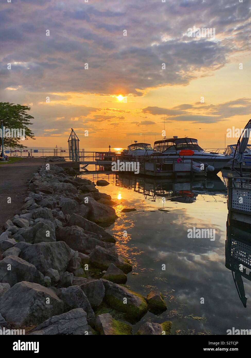 The Port Dalhousie marina on Lake Ontario Stock Photo Alamy